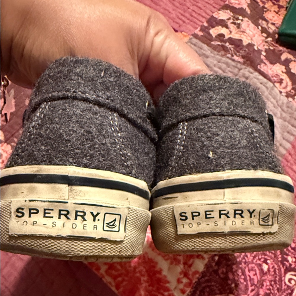 Sperry Men's Charcoal Boat Shoes - Picture 3 of 3